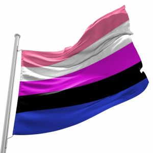 Bandeira do Orgulho do Gênero Fluido