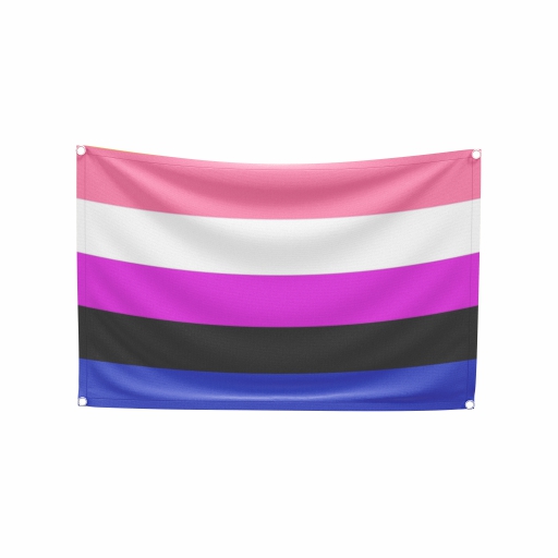 Bandeira do Orgulho do Gênero Fluido - Imagem 2
