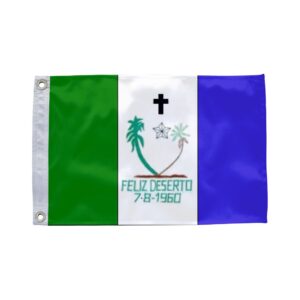 Bandeira de Feliz Deserto AL