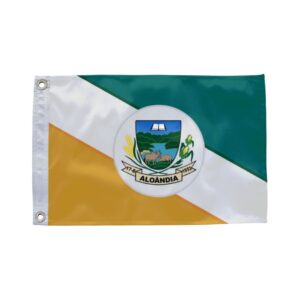 Bandeira de Aloândia GO