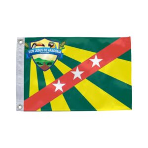 Bandeira de Bom Jesus do Araguaia MT