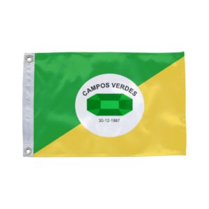 Bandeira de Campos Verdes GO