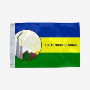 Bandeira de Cocalzinho de Goiás GO
