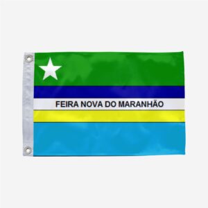 Bandeira de Feira Nova do Maranhão MA