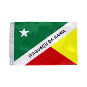 Bandeira de Itaguaçu da Bahia BA