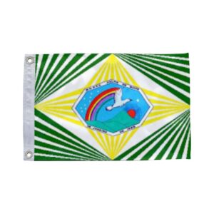 Bandeira de Morro Agudo de Goiás GO