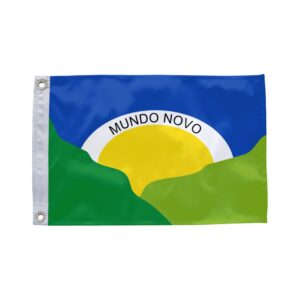 Bandeira de Mundo Novo GO