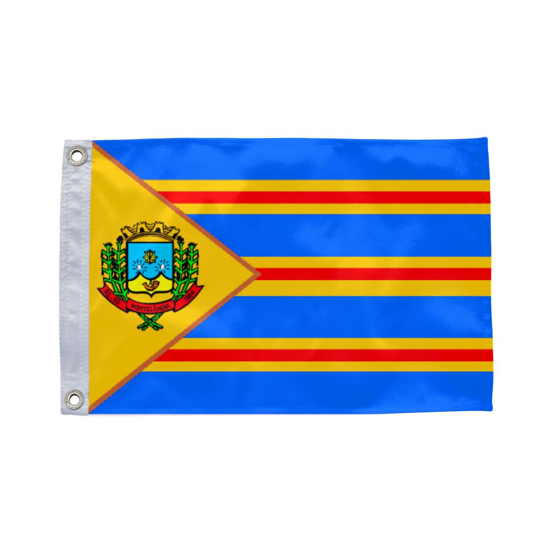 Bandeira de Nortelândia MT