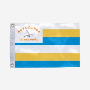 Bandeira de Olinda Nova do Maranhão MA