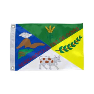 Bandeira de Serranópolis GO